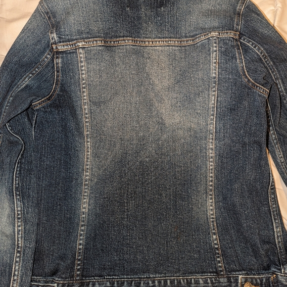 Old Navy women's medium jean jacket maternity stretch - Picture 3 of 5